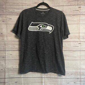 Seahawks T-Shirt by Fanatics, Womens Size Medium, Dark Grey